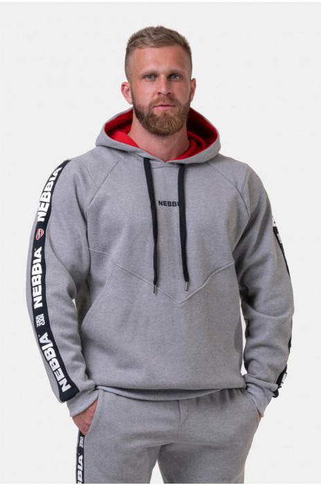 Nebbia Unlock The Champion Hoodie 194 Light Grey - XXL - Hoodie at MySupplementShop by Nebbia