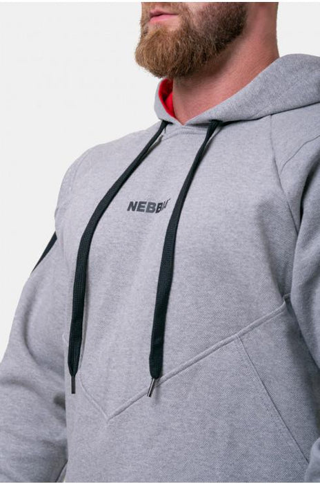 Nebbia Unlock The Champion Hoodie 194 Light Grey - XL - Hoodie at MySupplementShop by Nebbia