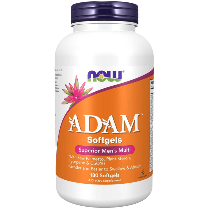NOW Foods ADAM Multivitamin für Männer – 180 Kapseln