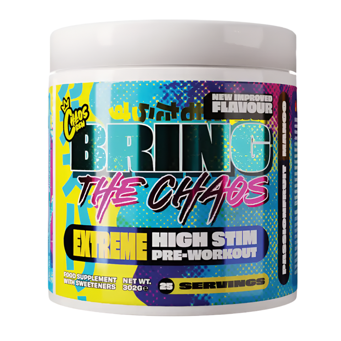 Chaos Crew Bring the Chaos V2 Pre-Workout | Extreme Energy, Focus & Endurance 325g