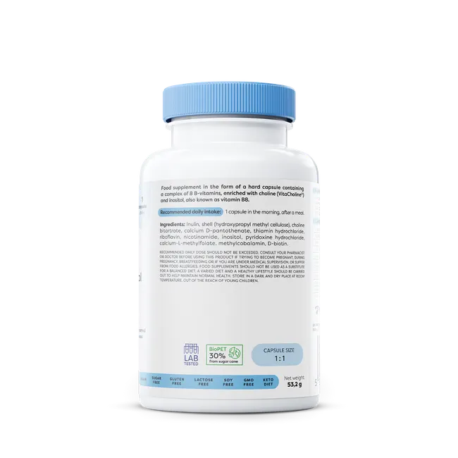 Osavi B-Komplex mit Cholin und Inositol – 120 vegane Kapseln