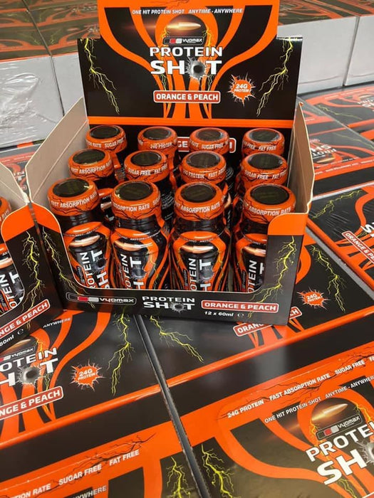 Vyomax Protein Shots 12 x 60ml - Protein Shot at MySupplementShop by Vyomax Nutrition