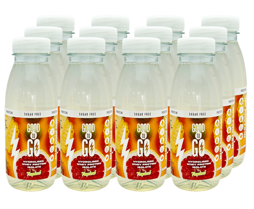 GoodToGo Protein 12x330ml - Tropical - Sports Nutrition at MySupplementShop by GoodToGo