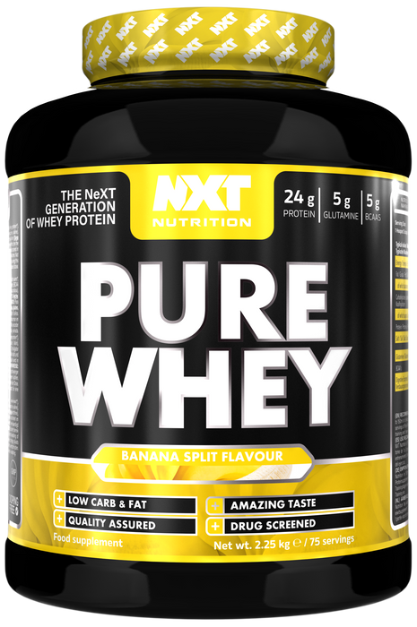 NXT Nutrition Pure Whey 2.25kg - Whey Protein at MySupplementShop by Nxt Nutrition