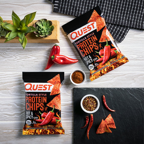 Quest Nutrition Protein Chips 8x32g - Food Cupboard at MySupplementShop by Quest Nutrition