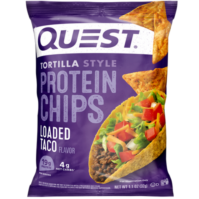 Quest Nutrition Protein Chips 8x32g - Food Cupboard at MySupplementShop by Quest Nutrition