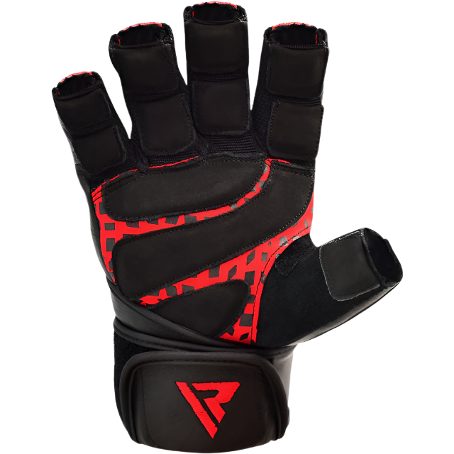 RDX Gym Glove Micro Plus Red/Black
