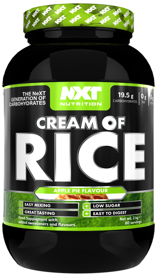 NXT Nutrition Cream of Rice - 2kg - Apple Pie - Cream of Rice at MySupplementShop by Nxt Nutrition