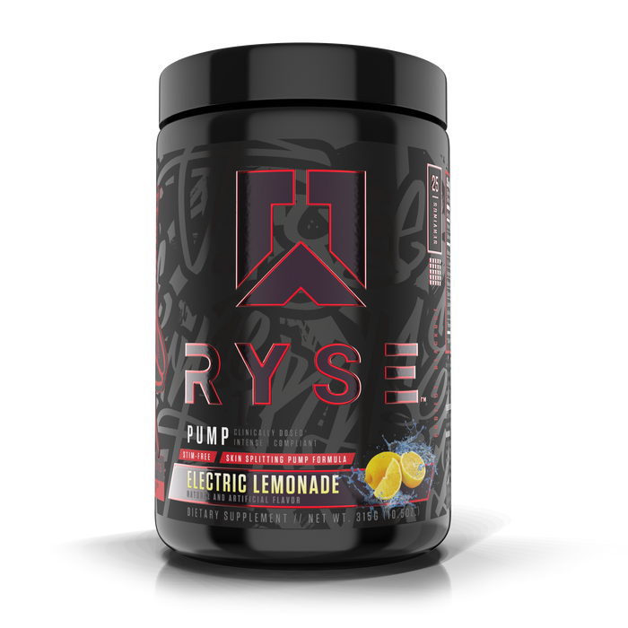 Ryse Supps Blackout Pump Powder 315g - Electric Lemonade - Sports Nutrition at MySupplementShop by Ryse Supps