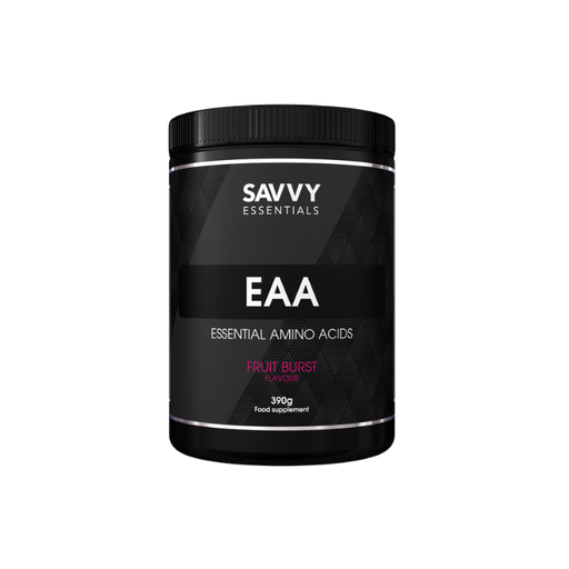 Savvy Essentials EAA 390g Fruit Burst - BCAAs at MySupplementShop by Savvy Nutrition