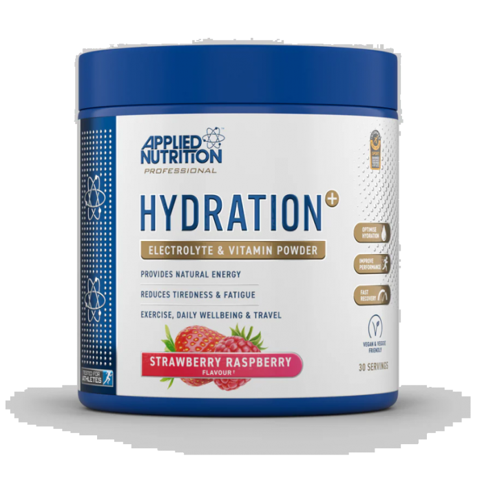 Applied Nutrition Hydration+ 240g - Blue Raspberry - Sports & Energy Drink Mixes at MySupplementShop by Applied Nutrition