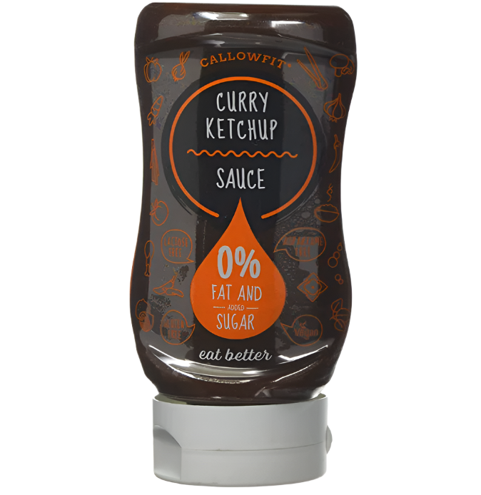 Callowfit Sauce Curry Ketchup 300ml