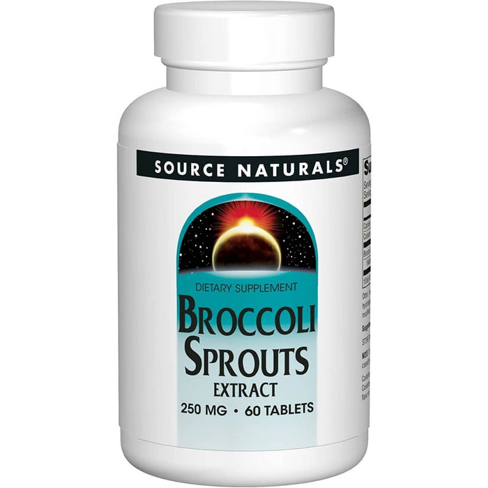 Source Naturals Broccoli Sprouts Extract 60 Tablets - Supplements at MySupplementShop by Source Naturals