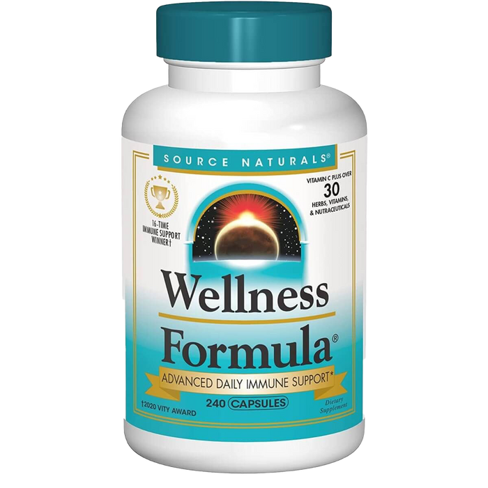 Source Naturals Wellness Formula, Advanced Immune Support 240 Capsules