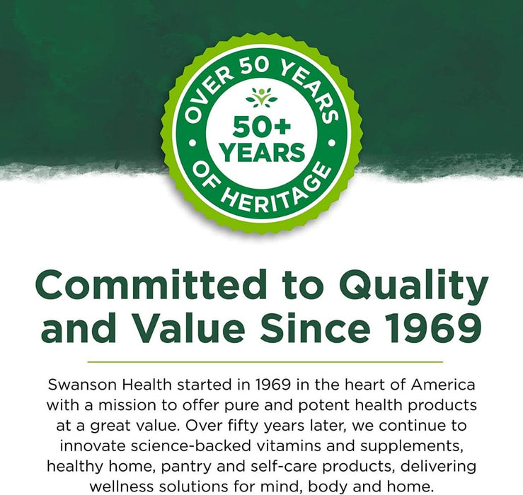 Swanson Lactobacillus Rhamnosus with FOS 5 Billion CFU 60 Vegetarian Capsules - Health and Wellbeing at MySupplementShop by Swanson