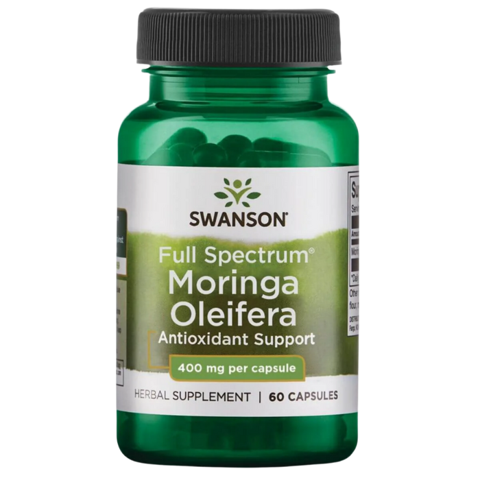 Swanson Full Spectrum Moringa Oleifera 400mg 60 Capsules