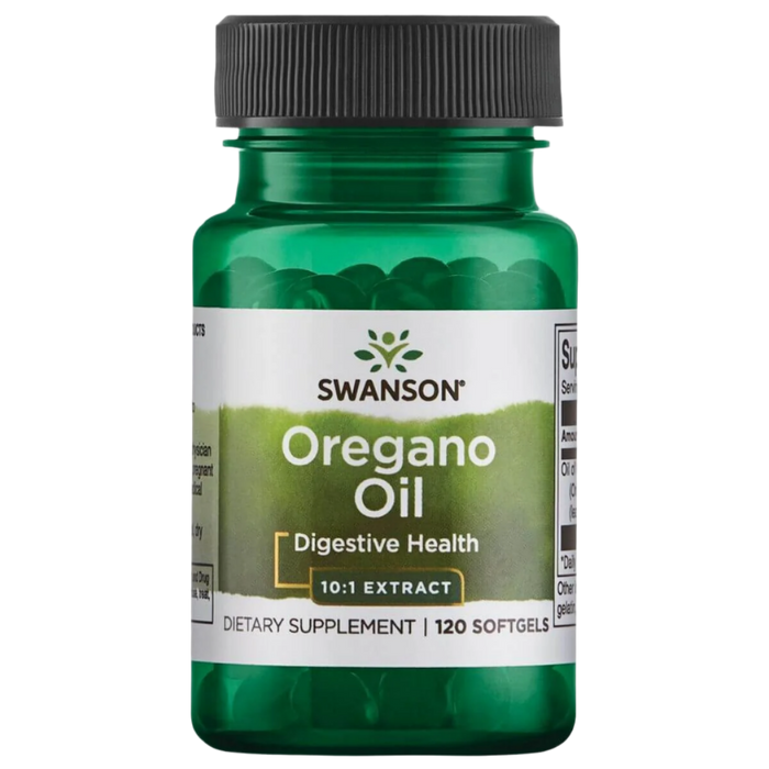 Swanson Oreganoöl 10:1-Extrakt – 120 Kapseln