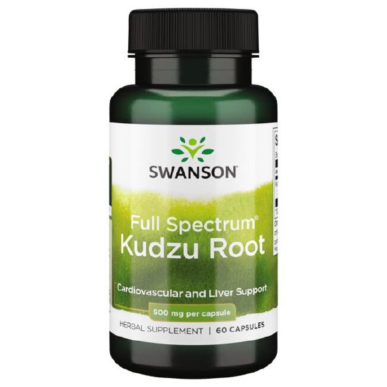 Swanson Full Spectrum Kudzu Root 500 mg 60 Capsules - Health and Wellbeing at MySupplementShop by Swanson