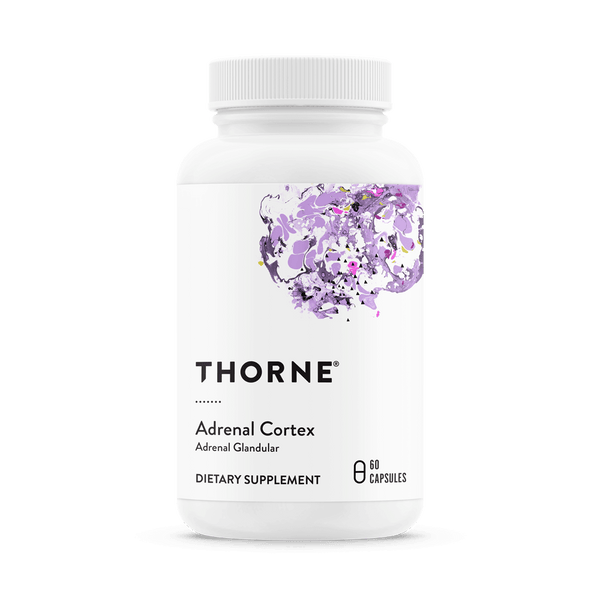 Thorne Research Adrenal Cortex 60 Capsules - Energy & Vitality at MySupplementShop by Thorne