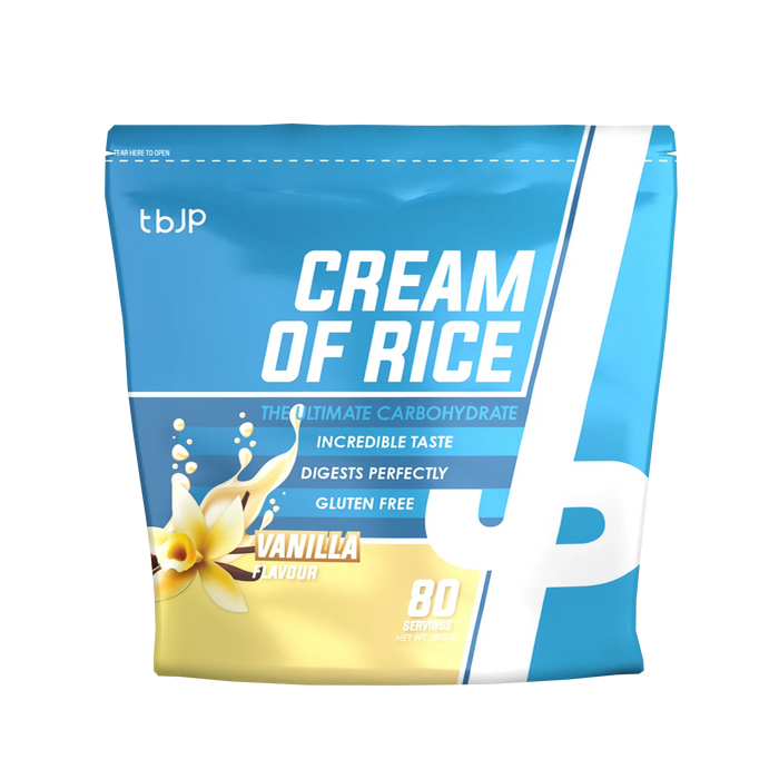 Trained By JP Cream Of Rice 2kg - Vanilla - Cream Of Rice at MySupplementShop by Trained By JP