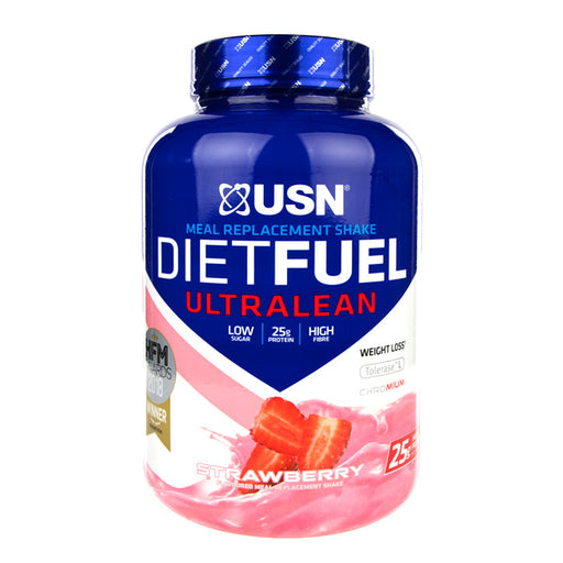 USN Diet Fuel Ultralean 2Kg Strawberry - Sports Nutrition at MySupplementShop by Usn