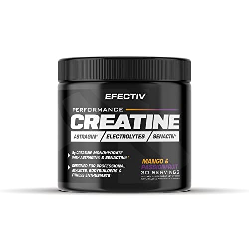 Efectiv Nutrition Performance Creatine 300g Mango & Passionfruit - Creatine Powder at MySupplementShop by Efectiv Nutrition