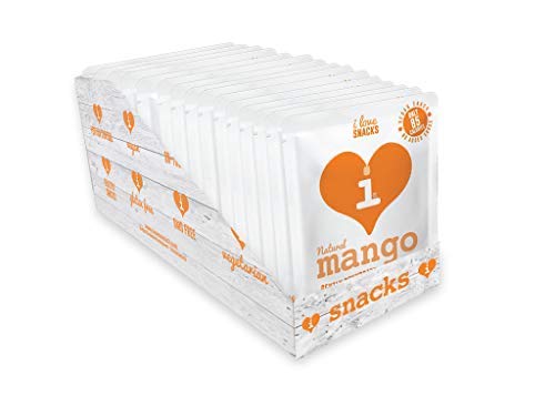 I Love Snacks Gently Dehydrated Mango 15x25g Original - Health Foods at MySupplementShop by I Love Snacks