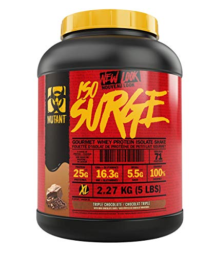 Mutant Iso Surge 2.27kg Triple Chocolate - Protein at MySupplementShop by Mutant