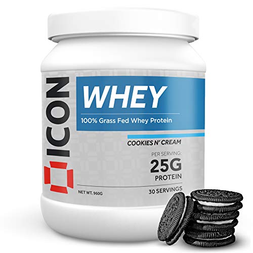 ICON Nutrition Whey Protein Powder 960g 30 Servings - Cookies and Cream - Sports Nutrition at MySupplementShop by ICON Nutrition