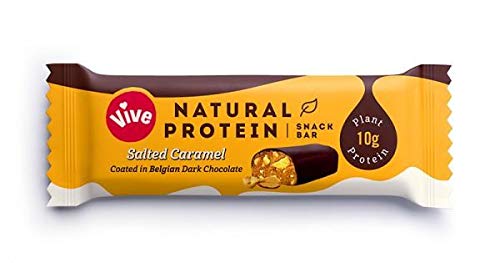 Vive Vegan Protein Bar 100% Plant Based High Protein Natural Sugar Chocolate Coated Snack - No Dairy & Gluten Free - Default Title - Sports Nutrition at MySupplementShop by Vive