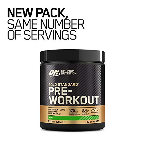 Optimum Nutrition Gold Standard Pre Workout 330g Kiwi - Sports Nutrition at MySupplementShop by Optimum Nutrition