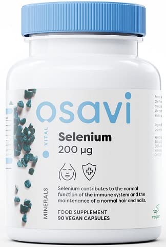 Osavi Selenium, 200mcg - 90 vegan caps - Supplements for Women at MySupplementShop by Osavi