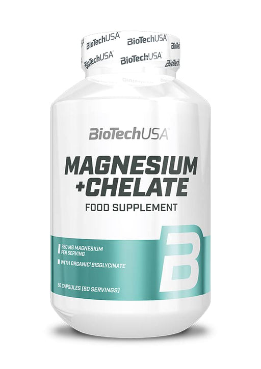 BioTechUSA Magnesium + Chelate - 60 caps - Magnesium at MySupplementShop by BioTechUSA