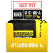 BLOCKHEAD Lemon Multivitamin Chewing Gum | Vitamins D C B6 & A - Sugar & Calorie-Free 120 Pieces - Default Title - Diet & Nutrition at MySupplementShop by BLOCKHEAD