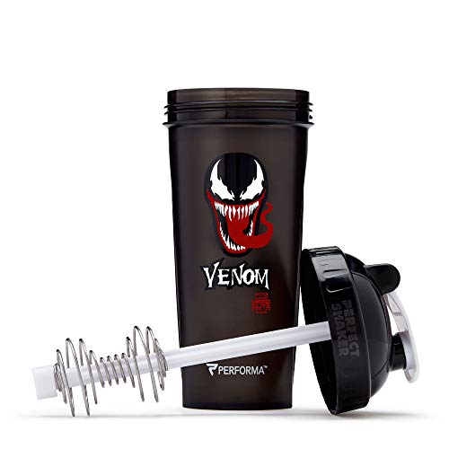 Performa Shakers Villain Series Shaker 800 ml Venom Black - Sports Nutrition at MySupplementShop by Performa Shakers