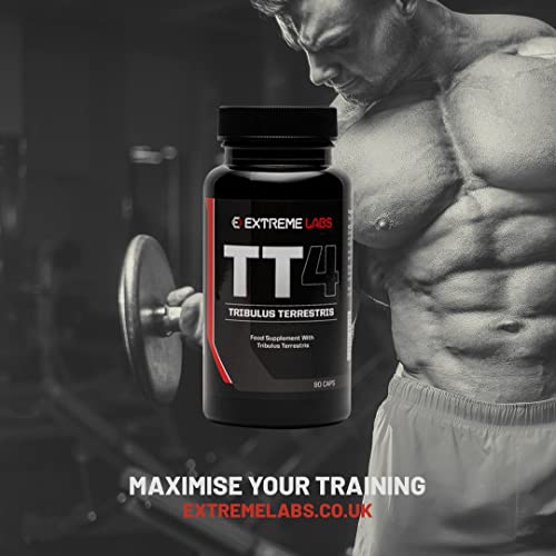 Extreme Labs TT4 Tribulus Terrestris - Testosterone Booster - 90 Capsules - Testosterone Booster at MySupplementShop by Extreme Labs