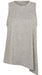 Golds Gym Ladies Angled Vest Grey marl - Vests at MySupplementShop by Gold's Gym