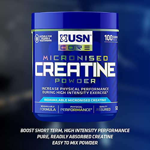 USN Micronized Creatine Monohydrate Powder 500g - Creatine Powder at MySupplementShop by USN