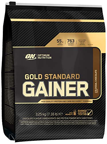 Optimum Nutrition Gold Standard Gainer 3.25kg Colossal Chocolate - Default Title - Sports Nutrition at MySupplementShop by Optimum Nutrition