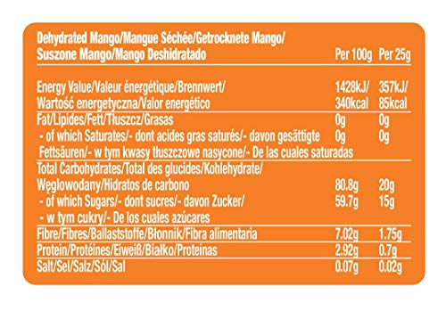 I Love Snacks Gently Dehydrated Mango 15x25g Original - Health Foods at MySupplementShop by I Love Snacks