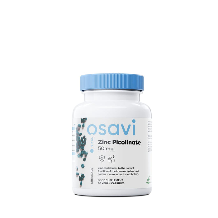 Osavi Zinc Picolinate, 50mg - 60 vegan caps - Zinc at MySupplementShop by Osavi