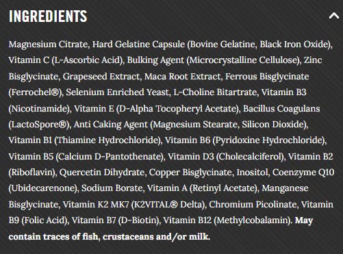 Reflex Nutrition Nexgen Sports Multivitamin - 60 caps - Vitamins & Minerals at MySupplementShop by Reflex Nutrition