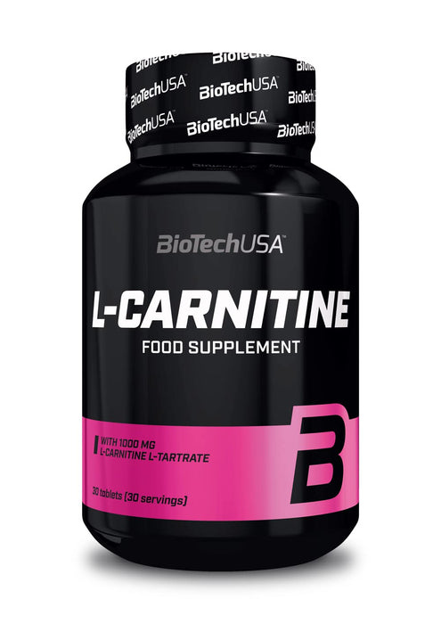 BioTechUSA L-Carnitine - 30 tabs - Amino Acids and BCAAs at MySupplementShop by BioTechUSA