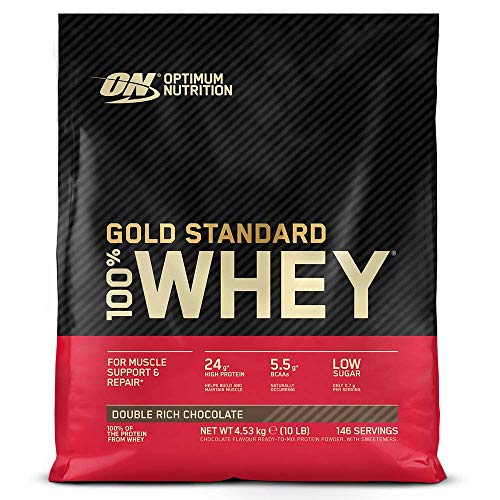 ON Gold Standard Whey - Double Rich Chocolate - 146 Servings - Sports Nutrition at MySupplementShop by Optimum Nutrition