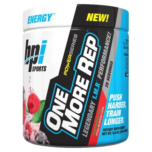 BPI Sports One More Rep Raspberry Tea 25 sv - Default Title - Pre & Post Workout at MySupplementShop by BPI Sports