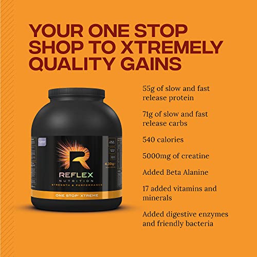 Reflex Nutrition One Stop Xtreme 4.35kg Salted Caramel - Protein Blends at MySupplementShop by Reflex Nutrition