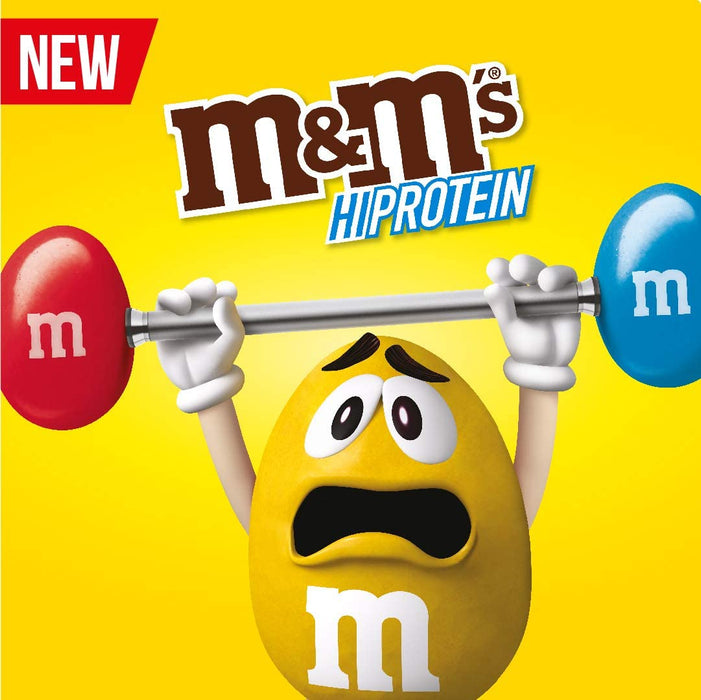 M&M's Hi-Protein Bar 12 x 51g - Protein Bars at MySupplementShop by Mars