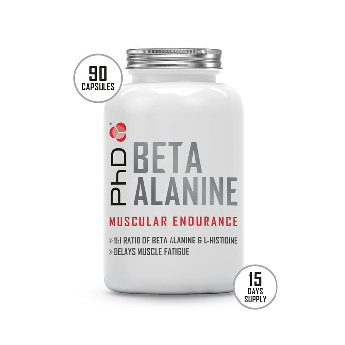 PhD Beta Alanine - 90 caps - Amino Acids and BCAAs at MySupplementShop by PhD