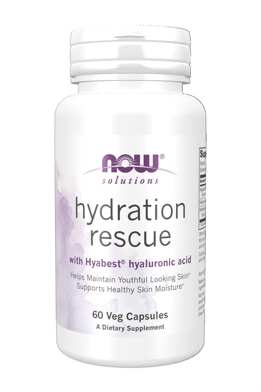 NOW Foods Hydration Rescue - 60 vcaps - Health and Wellbeing at MySupplementShop by NOW Foods