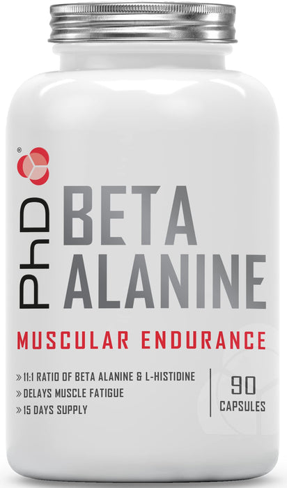 PhD Beta Alanine - 90 caps - Amino Acids and BCAAs at MySupplementShop by PhD